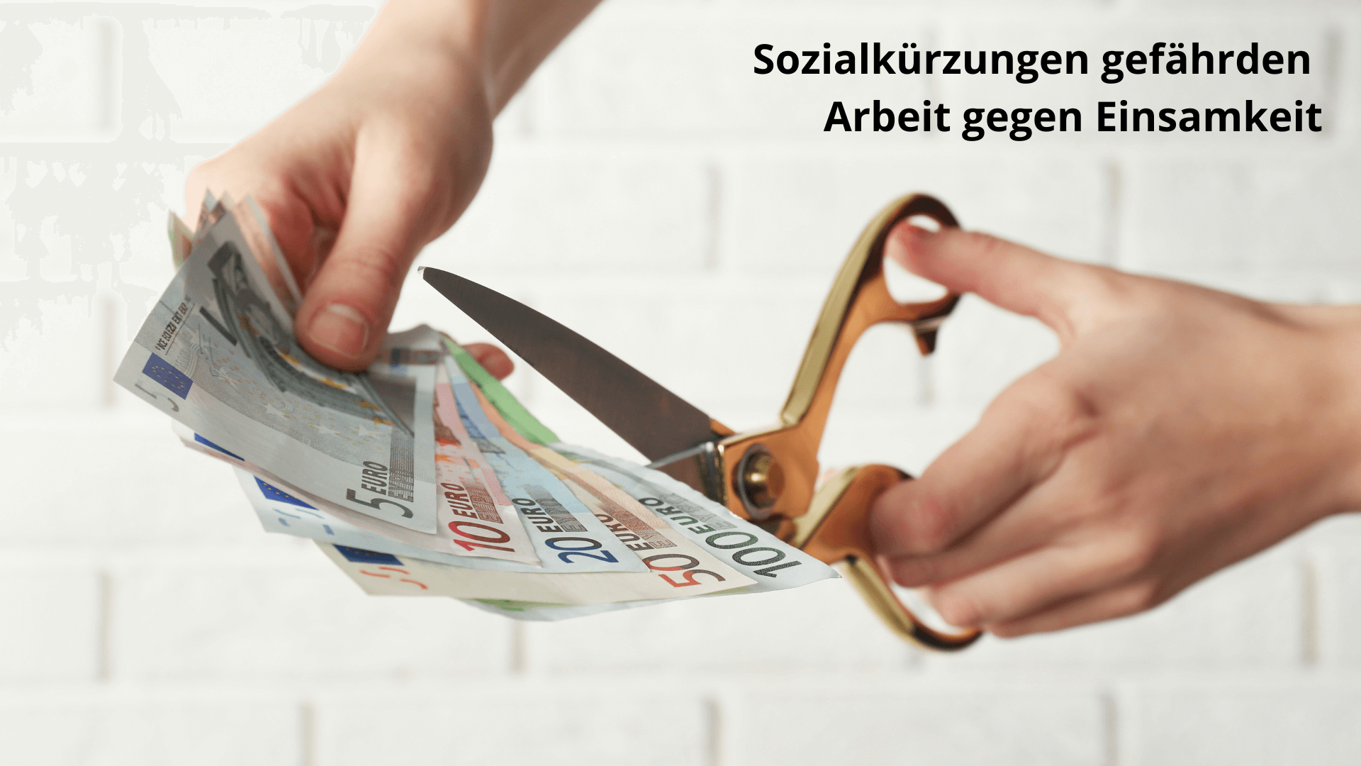 Kürzt uns nicht weg: Geplante Sozialkürzungen gefährden wichtige Arbeit gegen Einsamkeit 