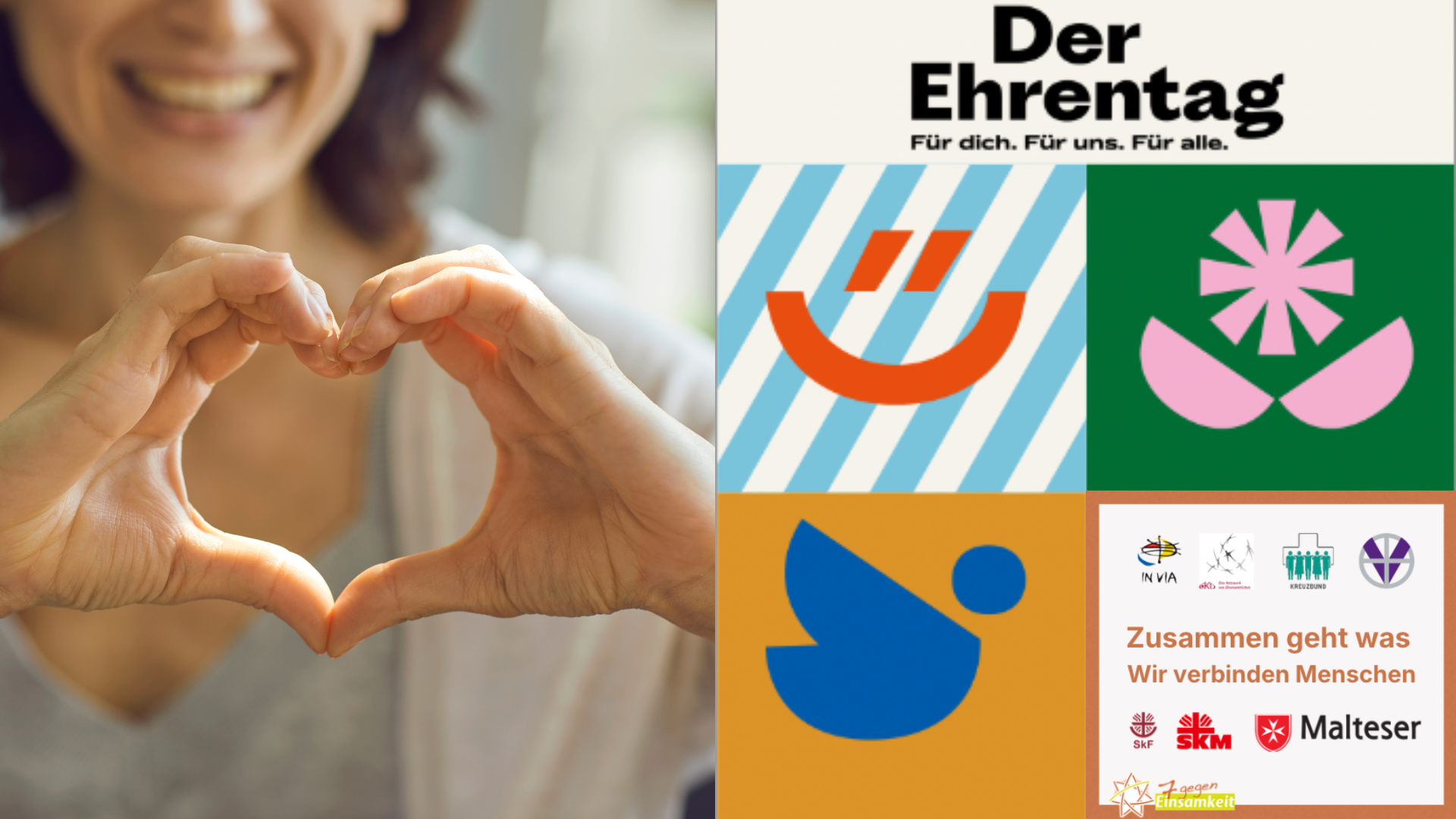 Danke allen Ehrenamtlichen für euren Einsatz. Danke für unzählige Stunden im Dienste anderer Menschen. Danke, dass ihr Gemeinschaft schafft, menschliche Begegnung ermöglicht. Danke, dass ihr Einsamkeit keinen Raum gebt. Der Ehrentag gebührt euch. ## Ehrentag, Grundgesetz und die Bausteine der Gemeinschaft Am 23. Mai 2026 feierte das Grundgesetz Geburtstag. Für Bundespräsident Frank-Walter Steinmeier war das der Anlass, diesen Tag zum Ehrentag zu machen, an dem das Ehrenamt ganz besonders gewürdigt wird. In den Wochen vor und nach dem Ehrentag wird die Vielfalt des ehrenamtlichen Engagements in Deutschland sichtbar. Diese Gelegenheit nutzen wir, um danke zu sagen. Denn bei unseren Fachverbänden – IN VIA, Malteser, Vinzenz-Konferenzen, Sozialdienst katholischer Frauen, Sozialdienst Katholischer Männer, Caritas-Konferenzen und Kreuzbund – sind jeden Tag zahlreiche Menschen ehrenamtlich unterwegs. Und gerade im Zusammenhang mit Einsamkeit wird deutlich, wie wertvoll ihr Einsatz ist. Sie leisten einen Beitrag, der weit über einzelne Angebote hinausgeht. Ohne sie wären Teilhabe, Gemeinschaft und Angebote und Initiativen schlicht nicht möglich. Für unser Thema ebenso wichtig: Ehrenamt ist einer der wichtigsten Faktoren gegen Einsamkeit - wenn auch kein Allheilmittel. ## Wenn Begegnung den Unterschied macht Einsamkeit entwickelt sich häufig schrittweise, etwa nach einem Umzug, durch gesundheitliche Veränderungen oder wenn vertraute Kontakte weg brechen. Für viele Menschen ist es nicht einfach, wieder Anschluss zu finden. Selbst dort, wo es Angebote gibt, bleibt die erste Kontaktaufnahme eine Hürde. Unsicherheit und die Frage, ob man überhaupt willkommen ist, spielen eine große Rolle. Hier zeigt sich, was Ehrenamt leisten kann. Es schafft Räume, in denen Begegnung möglich wird, ohne Druck und ohne Voraussetzungen. Räume, in denen Zuhören wichtiger ist als schnelle Lösungen. In der Sozialberatung des SkF Herford wird diese Haltung im Alltag spürbar. Menschen kommen mit ganz unterschiedlichen Anliegen. Entscheidend ist zunächst, dass sie ernst genommen werden und die Erfahrung machen, dass jemand da ist, der sich Zeit nimmt. Dieses Gefühl trägt oft weiter als jede einzelne Beratung. ## Gemeinschaft entsteht im Miteinander In Brilon treffen sich regelmäßig Männer zu gemeinsamen Abenden. Dort wird diskutiert, zugehört und gelacht. Es geht nicht darum, Probleme zu lösen, sondern darum, einen Ort zu haben, an dem Austausch selbstverständlich ist. In Menden ist aus einem Mittagstisch ein offener Treffpunkt entstanden. Menschen kommen zusammen, essen gemeinsam und kommen ins Gespräch. Die Atmosphäre ist geprägt von Offenheit und Respekt. Wer kommt, ist willkommen. Solche Orte entstehen nicht von allein. Sie leben davon, dass sich Menschen engagieren und Verantwortung übernehmen. Viele Ehrenamtliche beschreiben ihre Motivation ähnlich. Sie erleben selbst, wie gut Gemeinschaft tut und möchten genau das weitergeben. ## Zeit schenken und Nähe ermöglichen Manche Angebote entstehen ganz nah am Alltag der Menschen, die wenig soziale Kontakte haben. Der Wärmebus der Malteser in Dortmund ist ein Beispiel dafür. Mehrmals in der Woche sind Ehrenamtliche unterwegs, versorgen Menschen mit Essen und bleiben für Gespräche. Für viele ist dieser Bus mehr als ein Versorgungsangebot. Er ist ein verlässlicher Ort, an dem Begegnung möglich wird. Gespräche entstehen oft beiläufig und gerade darin liegt ihre besondere Qualität. Auch Besuchsdienste in Krankenhäusern oder Pflegeeinrichtungen leben von dieser Form der Zuwendung. Ehrenamtliche bringen Zeit mit und die Bereitschaft, sich auf ihr Gegenüber einzulassen. Nicht jedes Gespräch beginnt sofort, manchmal braucht es Geduld. Doch genau diese Geduld kann dazu führen, dass sich Vertrauen entwickelt. Es sind diese stillen, oft unscheinbaren Momente, die zeigen, wie wirksam Ehrenamt sein kann. ## Menschen ermöglichen Teilhabe Einsamkeit ist häufig eng mit fehlender Teilhabe verbunden. Wer in schwierigen Lebenssituationen ist, hat oft weniger Möglichkeiten, am gesellschaftlichen Leben teilzunehmen. Deshalb sind Angebote wichtig, die bewusst niedrigschwellig gestaltet sind und Menschen unabhängig von ihrer Lebenslage erreichen. In Brakel unterstützt der Tischlein deck Dich e.V. Menschen im Alltag. Neben der praktischen Hilfe entsteht auch hier Raum für Begegnung und Austausch. Solche Strukturen sind auf ein starkes Netzwerk angewiesen. Sie funktionieren, weil viele Menschen sich einbringen und gemeinsam daran arbeiten, Teilhabe vor Ort zu ermöglichen. ## Gemeinschaft für alle Generationen Einsamkeit betrifft nicht nur ältere Menschen. Auch junge Menschen erleben Phasen, in denen sie sich orientierungslos oder allein fühlen. Angebote im Bereich der Schulsozialarbeit, Beratung oder Freiwilligendienste tragen dazu bei, frühzeitig Verbindungen zu schaffen. Sie geben Halt, bieten Orientierung und stärken das Gefühl, dazuzugehören. Meist steht dabei nicht das Thema Einsamkeit im Vordergrund, wird vielleicht noch nicht einmal erwähnt. Dennoch leisten diese Angebote einen wichtigen Beitrag, um ihr vorzubeugen. ## Zusammen geht was Die zahlreichen Beispiele aus den Fachverbänden im Erzbistum Paderborn zeigen, wie vielfältig Ehrenamt wirkt. Es verbindet Menschen, schafft Vertrauen und stärkt das Miteinander. Dabei geht es nicht um große Gesten, sondern um verlässliche Präsenz im Alltag. Um das Zugehen auf andere, das Zuhören und das Gestalten von Gemeinschaft. Gerade deshalb verdient dieses Engagement Anerkennung und Wertschätzung. Denn es trägt wesentlich dazu bei, dass Menschen sich zugehörig fühlen. Zusammen geht was. Dort, wo Menschen sich füreinander einsetzen, wird Gemeinschaft möglich. Danke allen Ehrenamtlichen, die das möglich machen. Heute und über den Ehrentag hinaus.